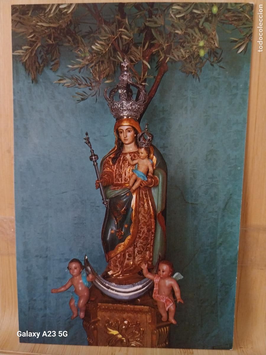 Postais: ALQUERIAS VIRGEN NTRA SRA DE LA OLIVA MURCIA ED FISA SC ORIGINAL CON NI&Ntilde;O
