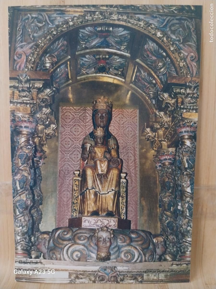 Postais: VIRGEN NTRA SRA ROMANICA CON NI&Ntilde;O FOTO PARTICULAR TAMA&Ntilde;O POSTAL VINTAGE ......