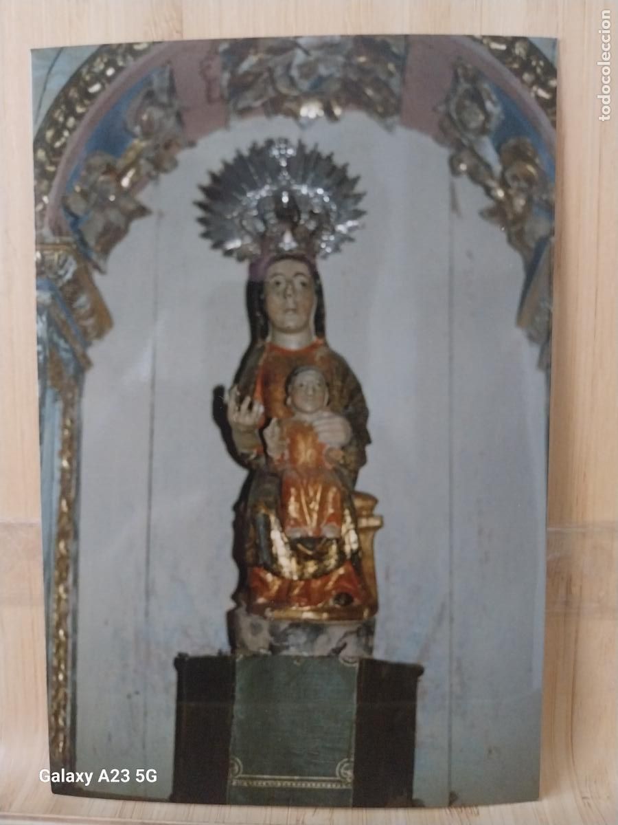 Postais: VIRGEN NTRA SRA ROMANICA CON NI&Ntilde;O FOTO PARTICULAR TAMA&Ntilde;O POSTAL VINTAGE ....