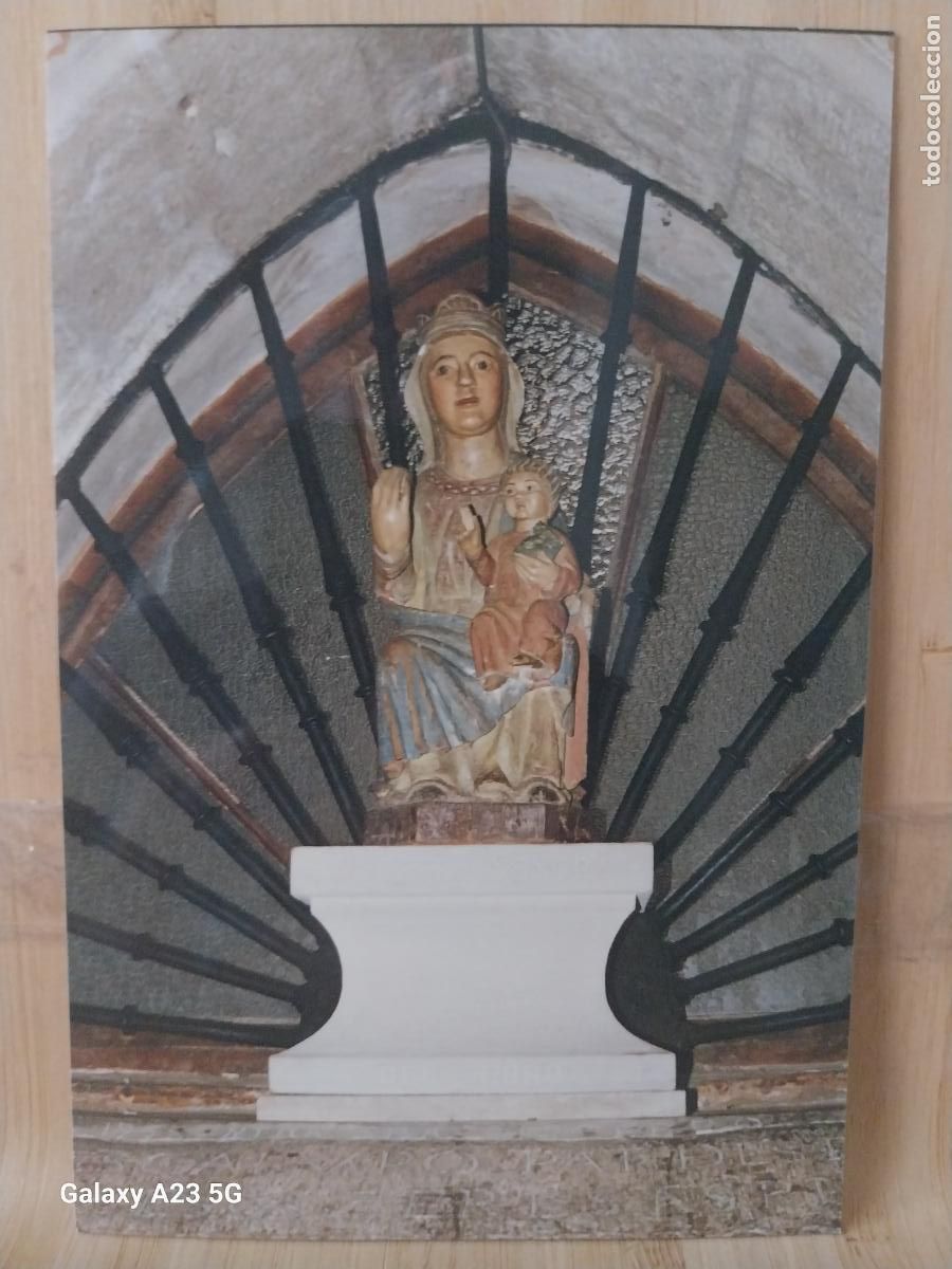 Postais: VIRGEN NTRA SRA ROMANICA CON NI&Ntilde;O FOTO PARTICULAR TAMA&Ntilde;O POSTAL VINTAGE ...
