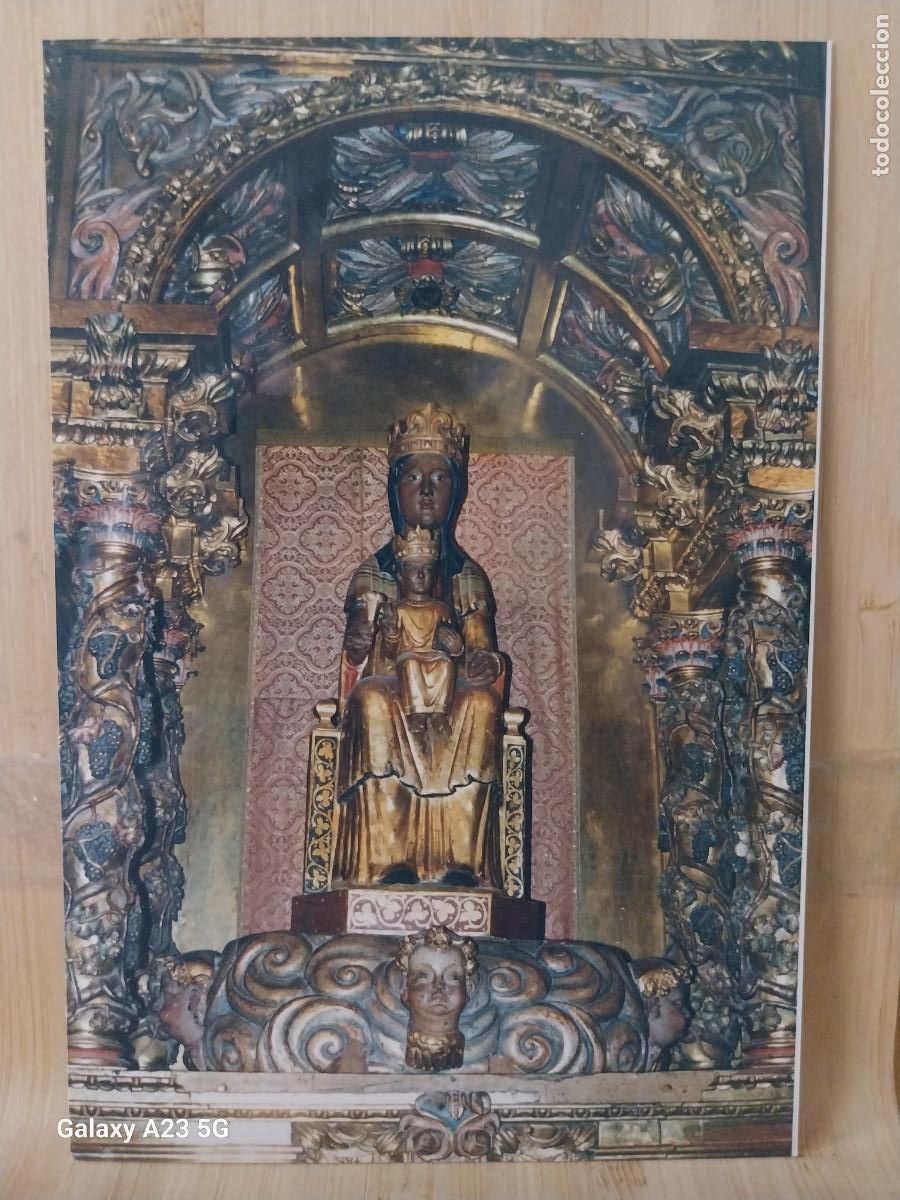 Postais: VIRGEN NTRA SRA ROMANICA CON NI&Ntilde;O FOTO PARTICULAR TAMA&Ntilde;O POSTAL VINTAGE ..
