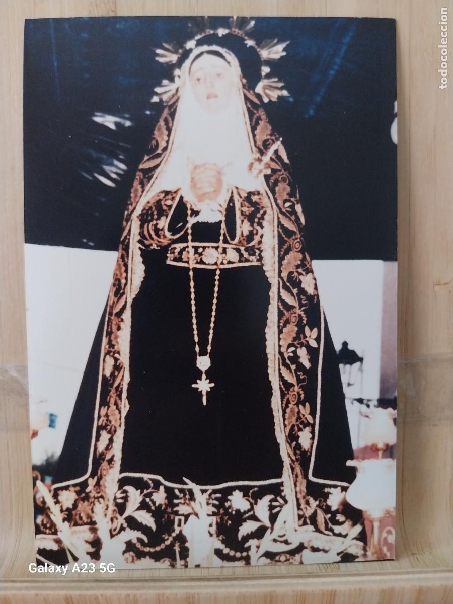 Cartes Postales: VIRGEN NTRA SRA CREO SOLEDAD FOTO PARTICULAR TAMA&Ntilde;O POSTAL VINTAGE