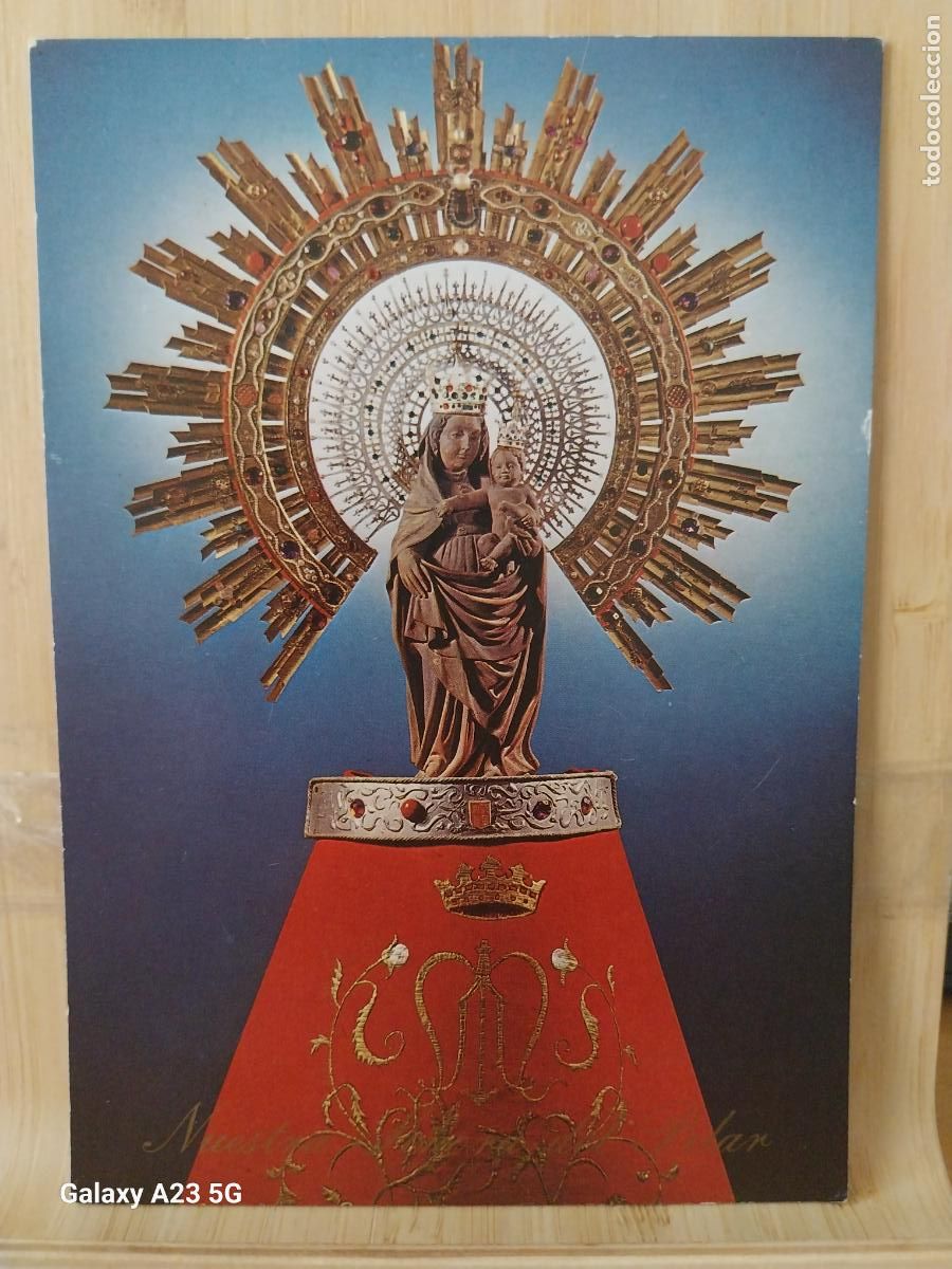 Cartes Postales: VIRGEN NTRA SRA DEL PILAR ED FISA 13 SC ORIGINAL VINTAGE