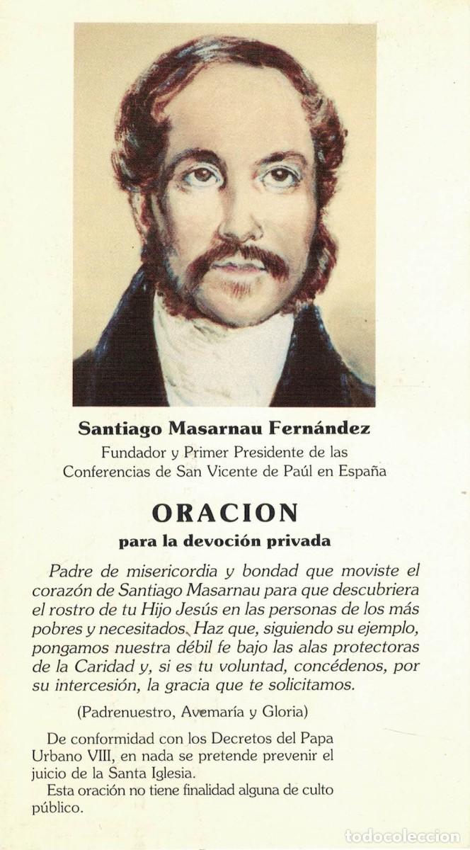 Postales: Santiago Masarnau Fern&aacute;ndez Fundador de las Conferencias de San Vicente de Pa&uacute;l en Espa&ntilde;a
