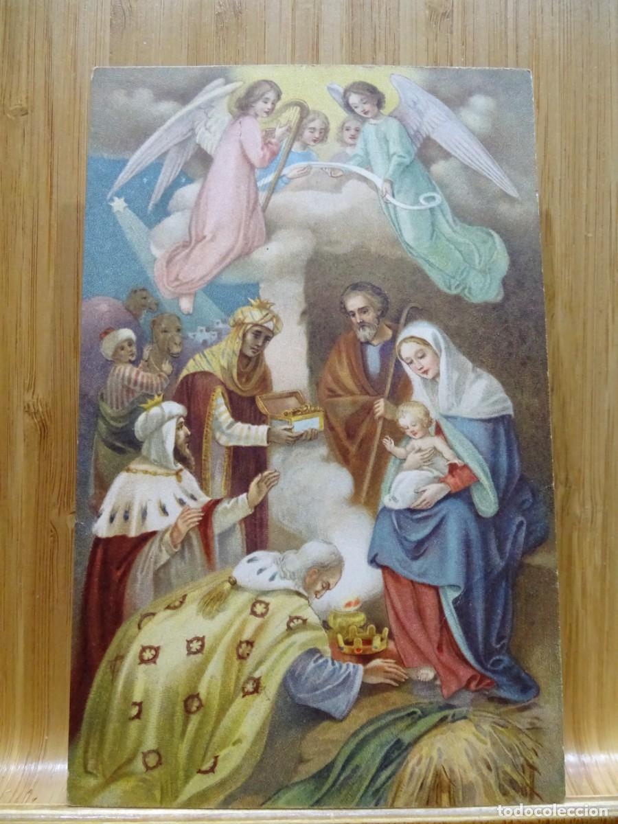 Postales: TARJETA POSTAL.NACIMIENTO - Foto 1