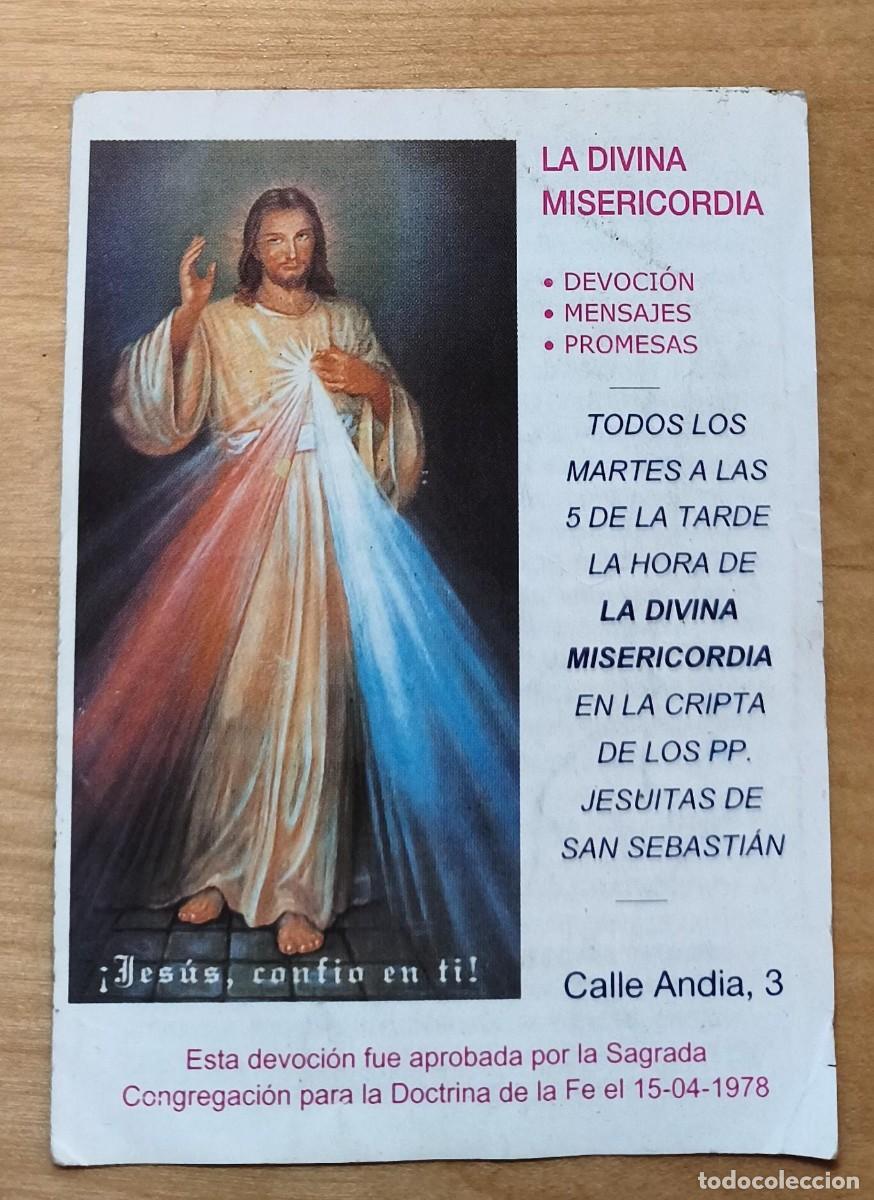 Cartes Postales: ED 44 - Estampa tr&iacute;ptico La Divina Misericordia - Devoci&oacute;n, Mensajes, Promesas