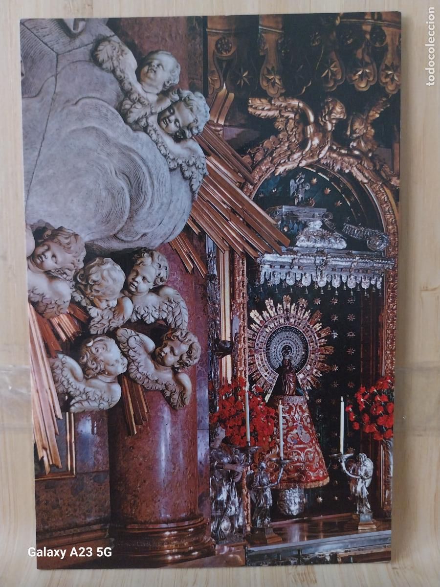 Cartoline: CAMARIN VIRGEN DEL PILAR ZARAGOZA ED GF 82 SC ORIGINAL