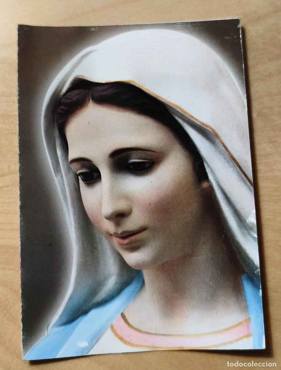 Postales: ED 52 - Estampa D&iacute;ptico - Sant&iacute;sima Virgen Mar&iacute;a, Reina de la Paz