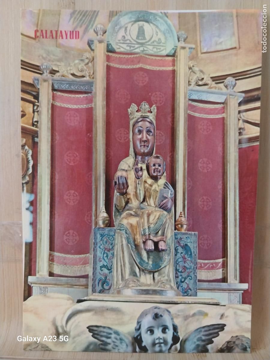 Cartoline: CALATAYUD VIRGEN NTRA SRA DE LA PE&Ntilde;A ZARAGOZA ED PARIS 532 SC ORIGINAL