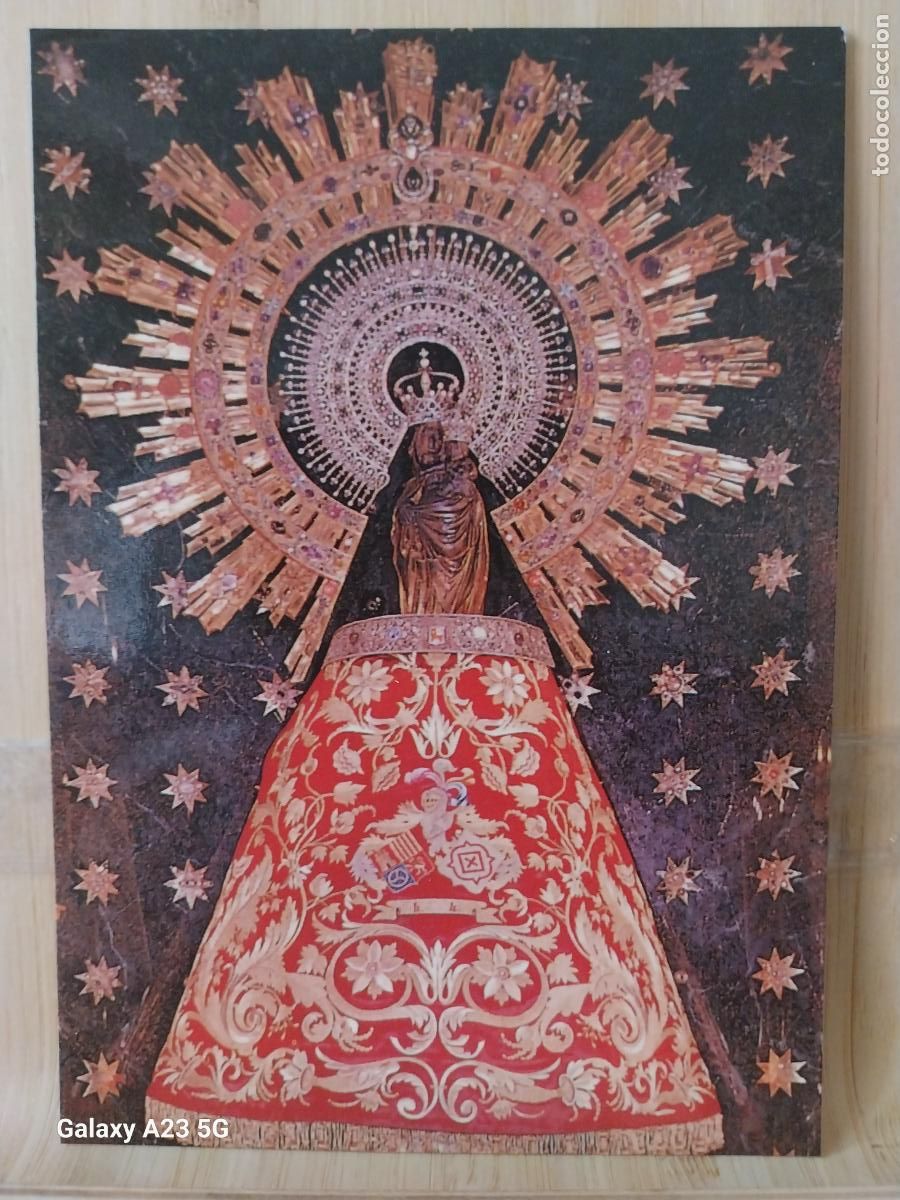Postais: VIRGEN NTRA SRA DEL PILAR ZARAGOZA TARJETA TAMA&Ntilde;O POSTAL