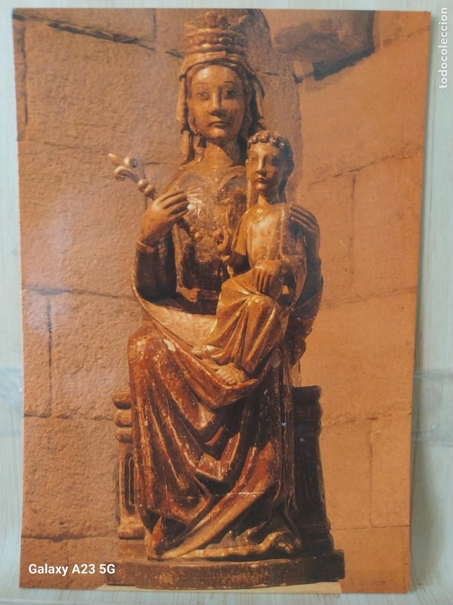 Postcards: MAGDALENA VIRGEN NTRA SRA DE LA SALUD ZAMORA TARJETA TAMA&Ntilde;O POSTAL A&Ntilde;O 1992