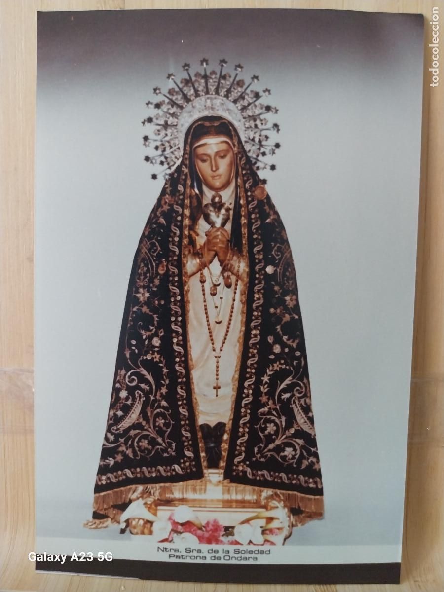 Cartes Postales: ONDARA VIRGEN NTRA SRA DE LA SOLEDAD FOTO PARTICULAR TAMA&Ntilde;O POSTAL