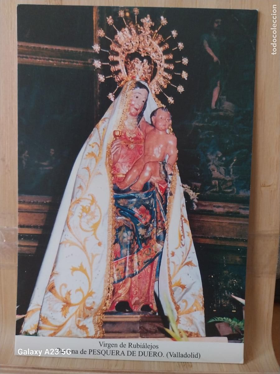 Postkarten: PESQUERA DE DUERO VIRGEN NTRA SRA DE LOS RUBIALEJOS VALLADOLID ED FISA 180 SC ORIGINAL