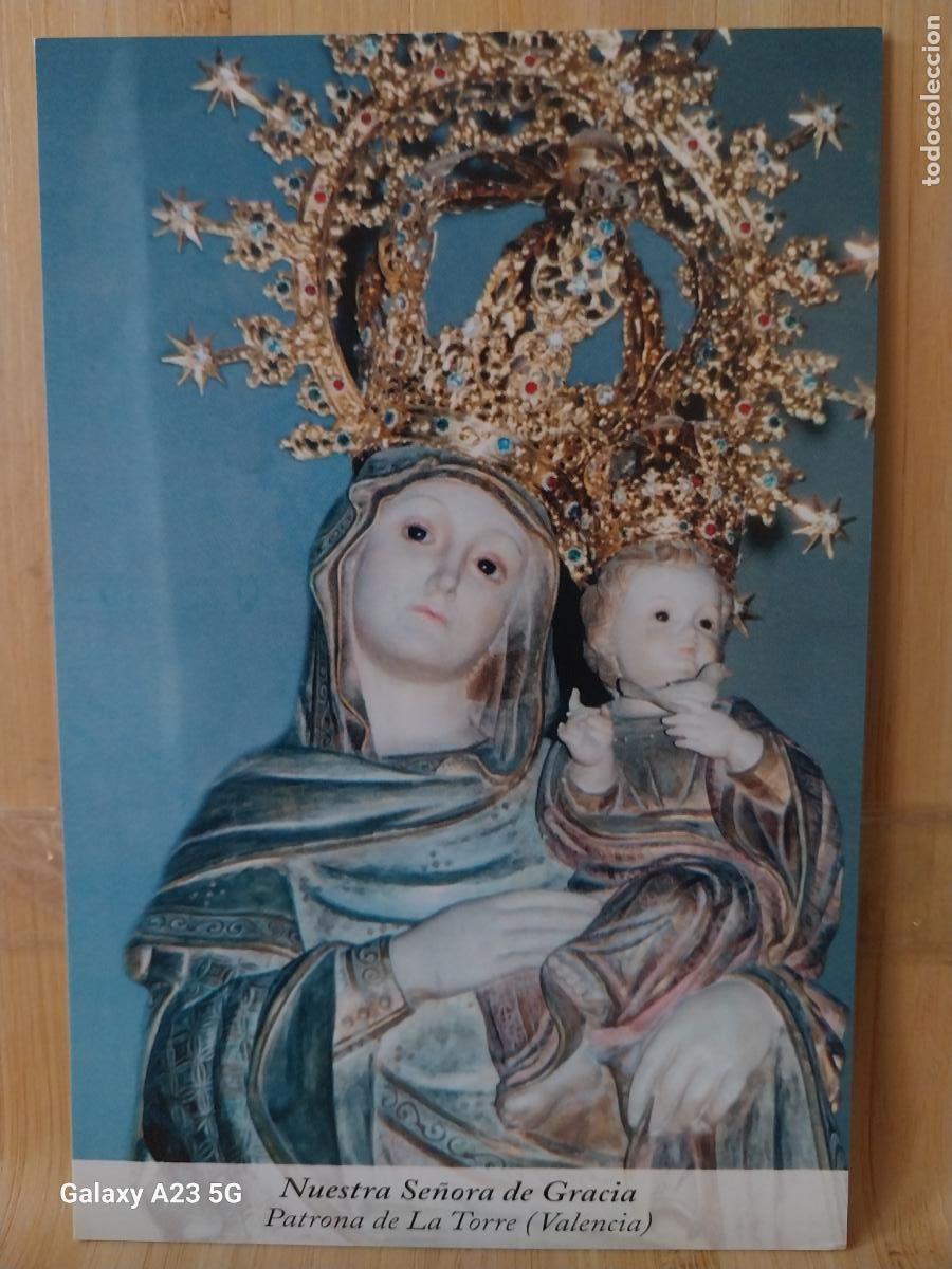 Postkarten: LA TORRE VIRGEN NTRA SRA DE GRACIA TARJETA TAMA&Ntilde;O POSTAL VINTAGE
