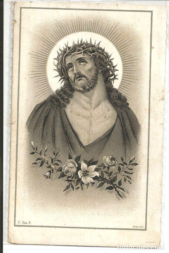 Cartoline: ESTAMPA JES&Uacute;S - SUPLICAS BENDICI&Oacute;N PADRE JOS&Eacute; MOLERA, PRIOR DE TARRASA, RESTAURACION IGLESIA, 1926