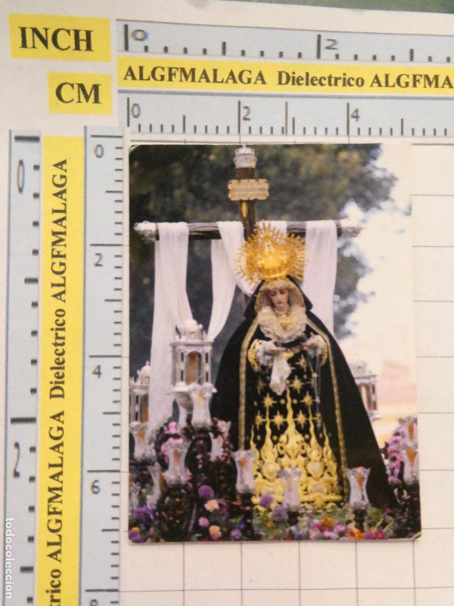 Postkarten: RECORDATORIO RELIGIOSO SEMANA SANTA. M&Aacute;LAGA HERMANDAD SANTA CRUZ CRISTO DE LA VICTORIA 509