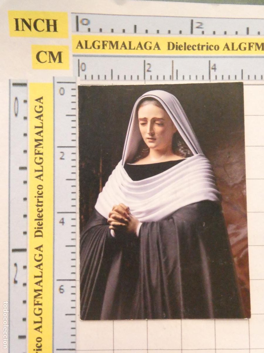 Postkarten: RECORDATORIO RELIGIOSO SEMANA SANTA. M&Aacute;LAGA CONGREGACI&Oacute;N DE MENA NUESTRA SE&Ntilde;ORA DE LA SOLEDAD. 512