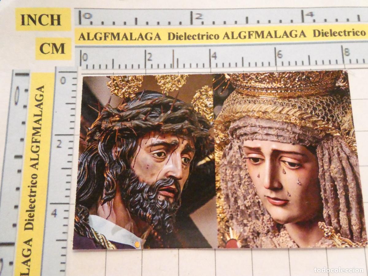 Cartoline: RECORDATORIO RELIGIOSO SEMANA SANTA. M&Aacute;LAGA DIVINO NOMBRE DE JES&Uacute;S NAZARENO SALUTACI&Oacute;N. 516