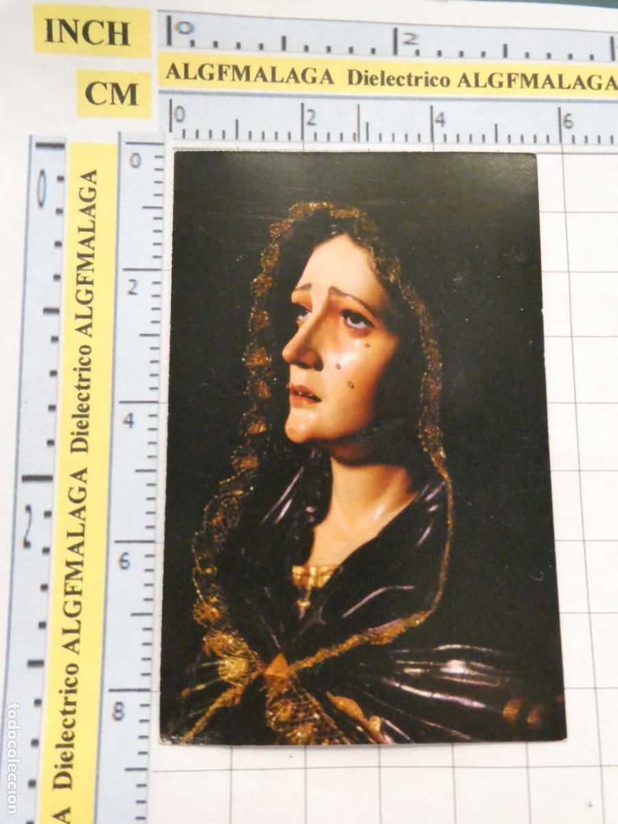 Postais: RECORDATORIO RELIGIOSO SEMANA SANTA. M&Aacute;LAGA HERMANDAD SANTO TRASLADO Y NUESTRA SRA SOLEDAD 527