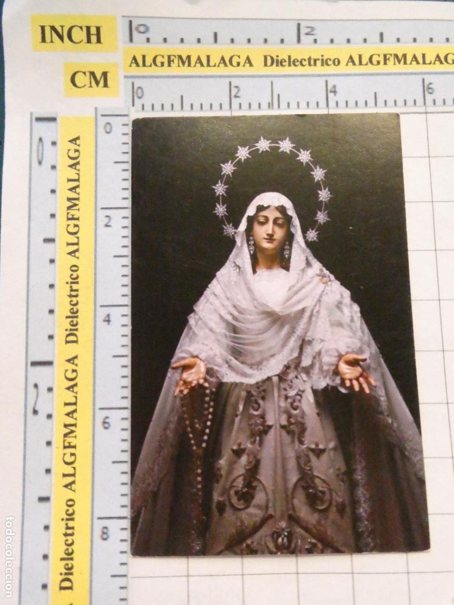 Postais: RECORDATORIO RELIGIOSO SEMANA SANTA. M&Aacute;LAGA MAR&Iacute;A SANT&Iacute;SIMA DEL ROC&Iacute;O CORONADA 534