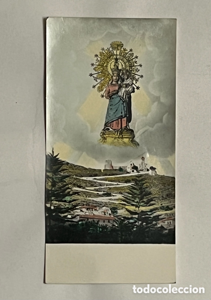 Postales: CULLERA. Estampa Nuestra Se&ntilde;ora de la Encarnaci&oacute;n. Patrona del Castillo de Cullera