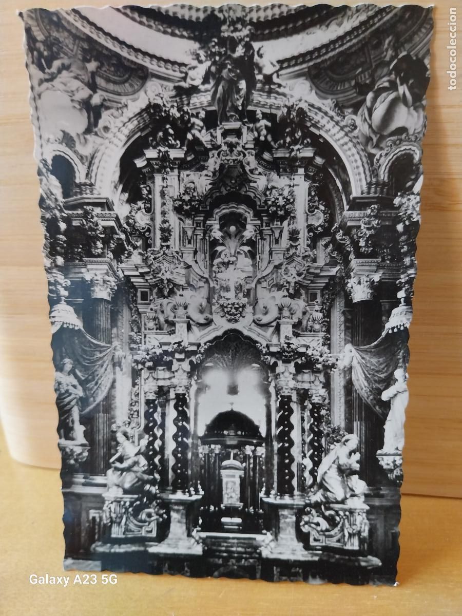 Postcards: TEMPLETE SANCTA SANCTORUM GRANADA LA CARTUJA ED ARRIBAS 410 SC ORIGINAL