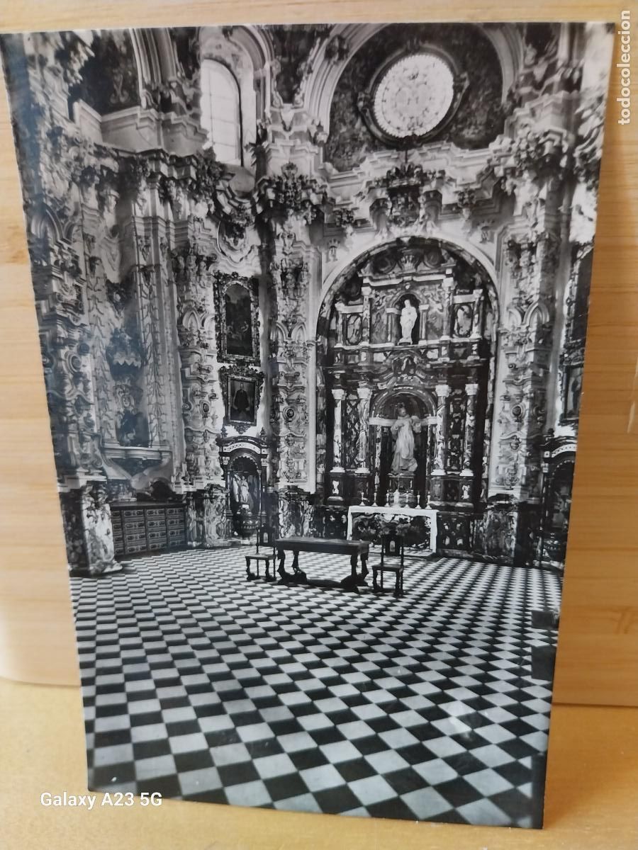 Postcards: SACRISTIA CARTUJA GRANADA ED H.A.E. 60 SC ORIGINAL