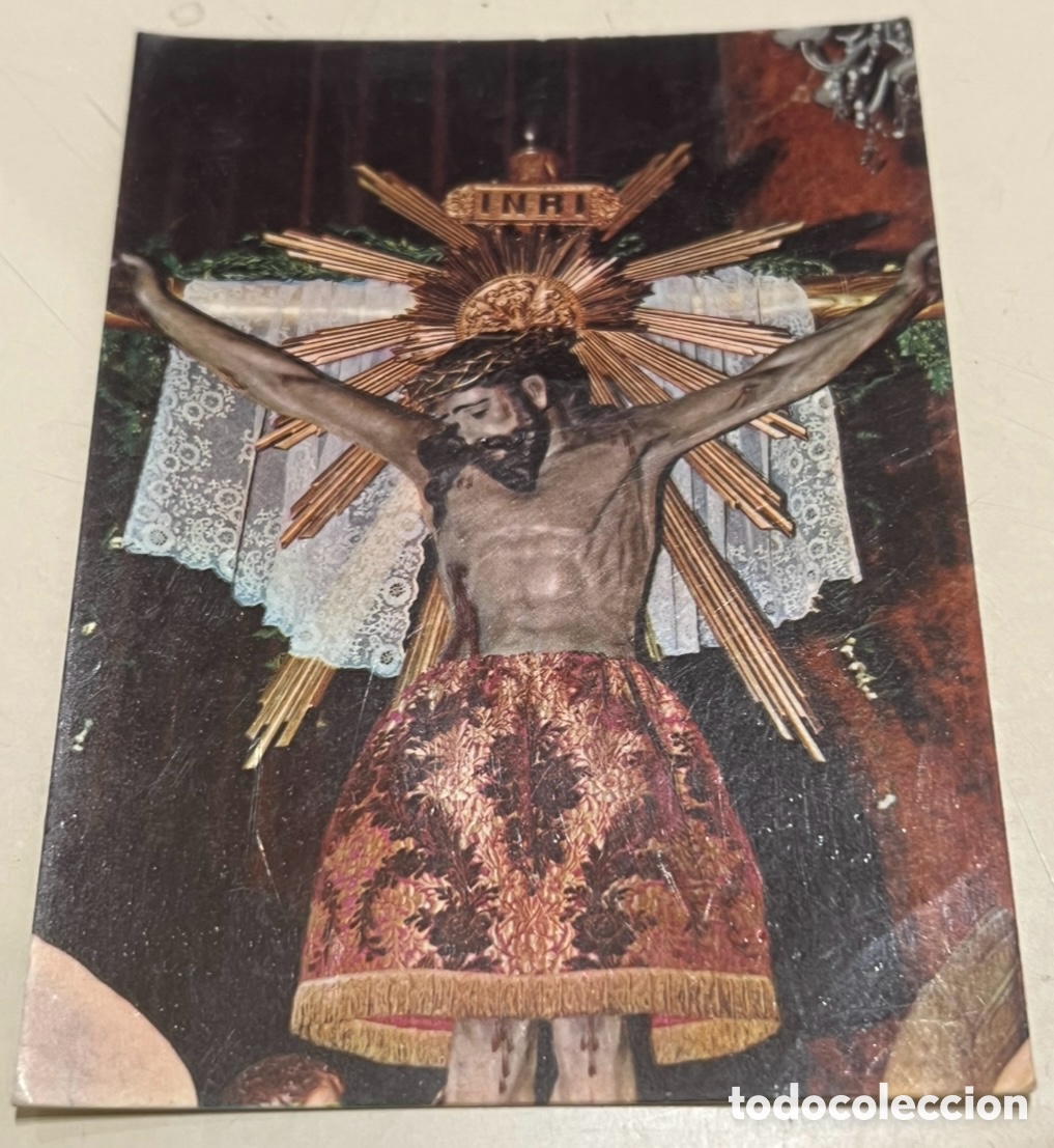Postkarten: Estampa Religiosa. Sant&iacute;simo Cristo del Consuelo. Cieza. Murcia.