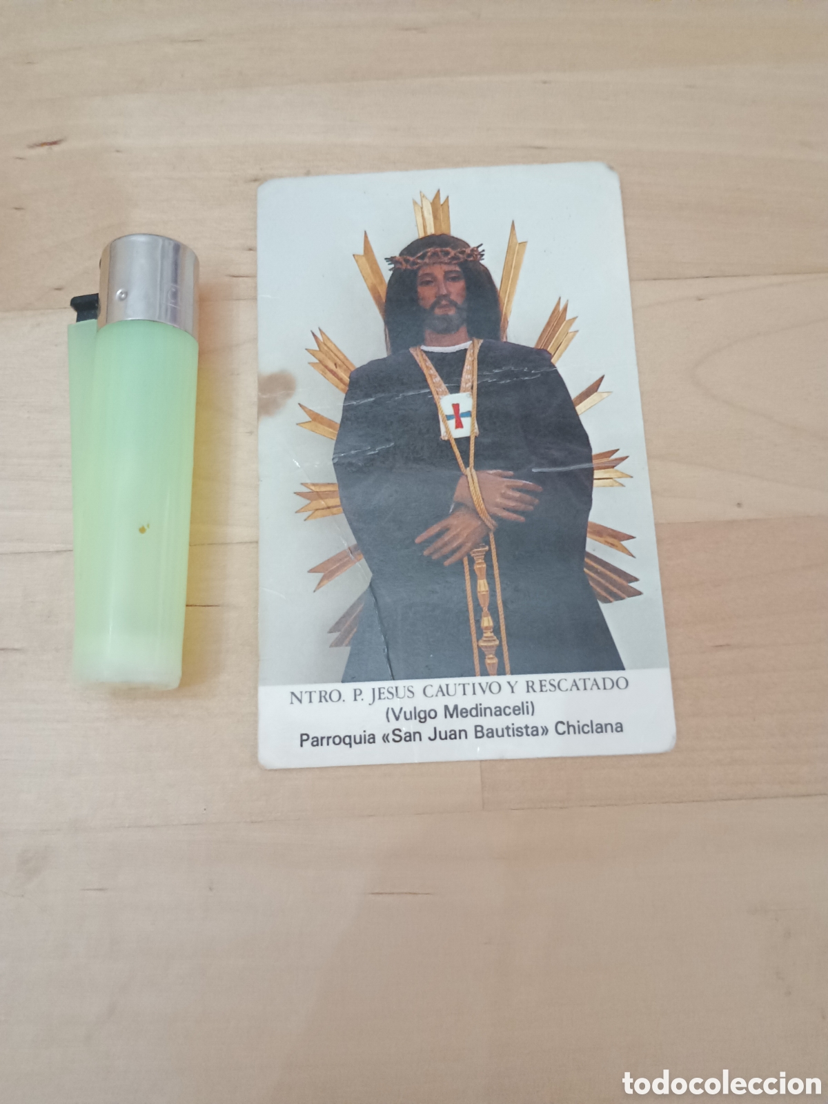 Postales: ESTAMPA RELIGIOSA - JES&Uacute;S CAUTIVO Y RESCATADO (VULGO MEDINACELI) - CHICLANA DE LA FRONTERA (CADIZ)