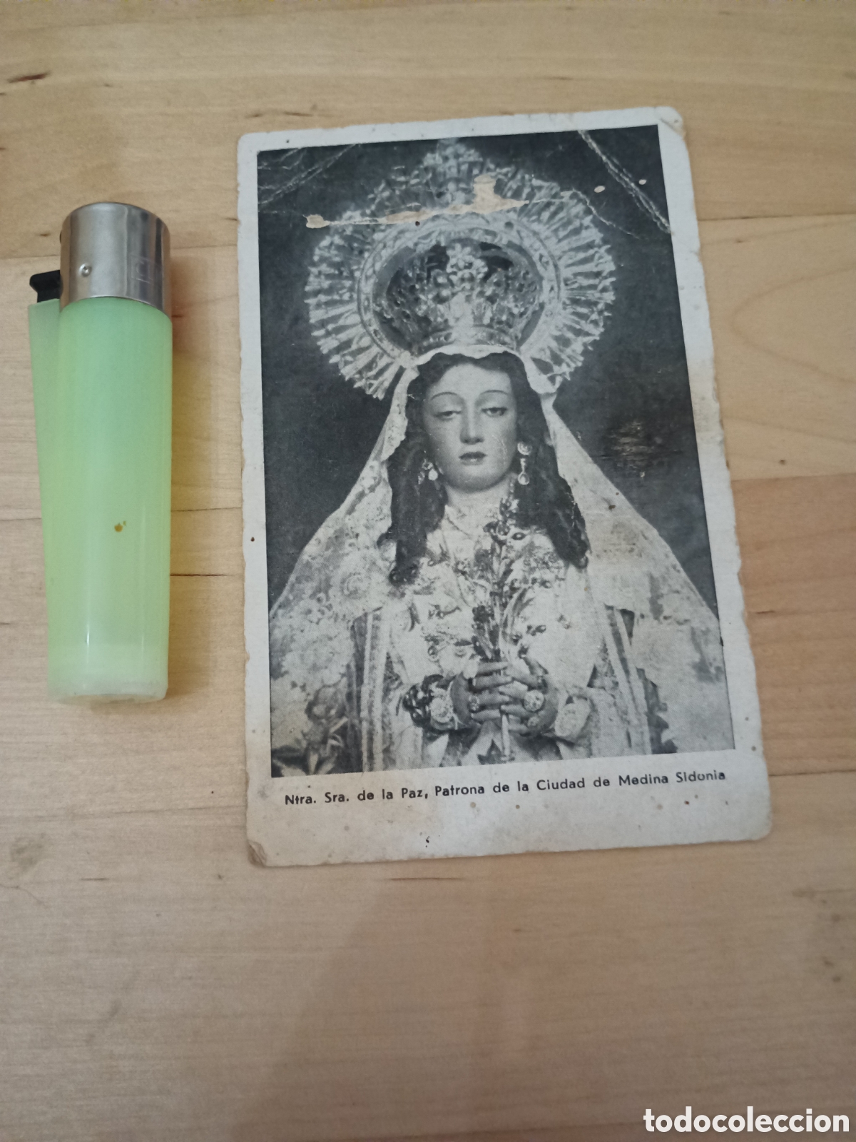 Postales: ESTAMPA RELIGIOSA - NUESTRA SE&Ntilde;ORA DE LA PAZ, PATRONA DE MEDINA SIDONIA (C&Aacute;DIZ)