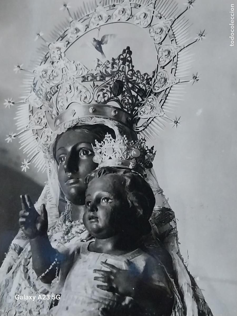 Postales: VIRGEN NTRA SRA PE&Ntilde;A DE FRANCIA SANTUARIO ED ARRIBAS 1 SC ORIGINAL IMAGEN PRECIOSA BN