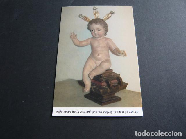 Cartoline: HERENCIA CIUDAD REAL NI&Ntilde;O JESUS DE LA MERCED POSTAL