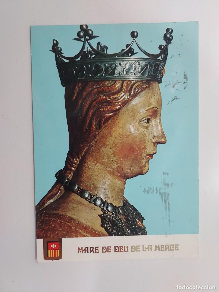 Cartes Postales: POSTAL NTRA SRA DE LA MERCED PATRONA DE BARCELONA. Circulada. Mare de Deu de la Merce