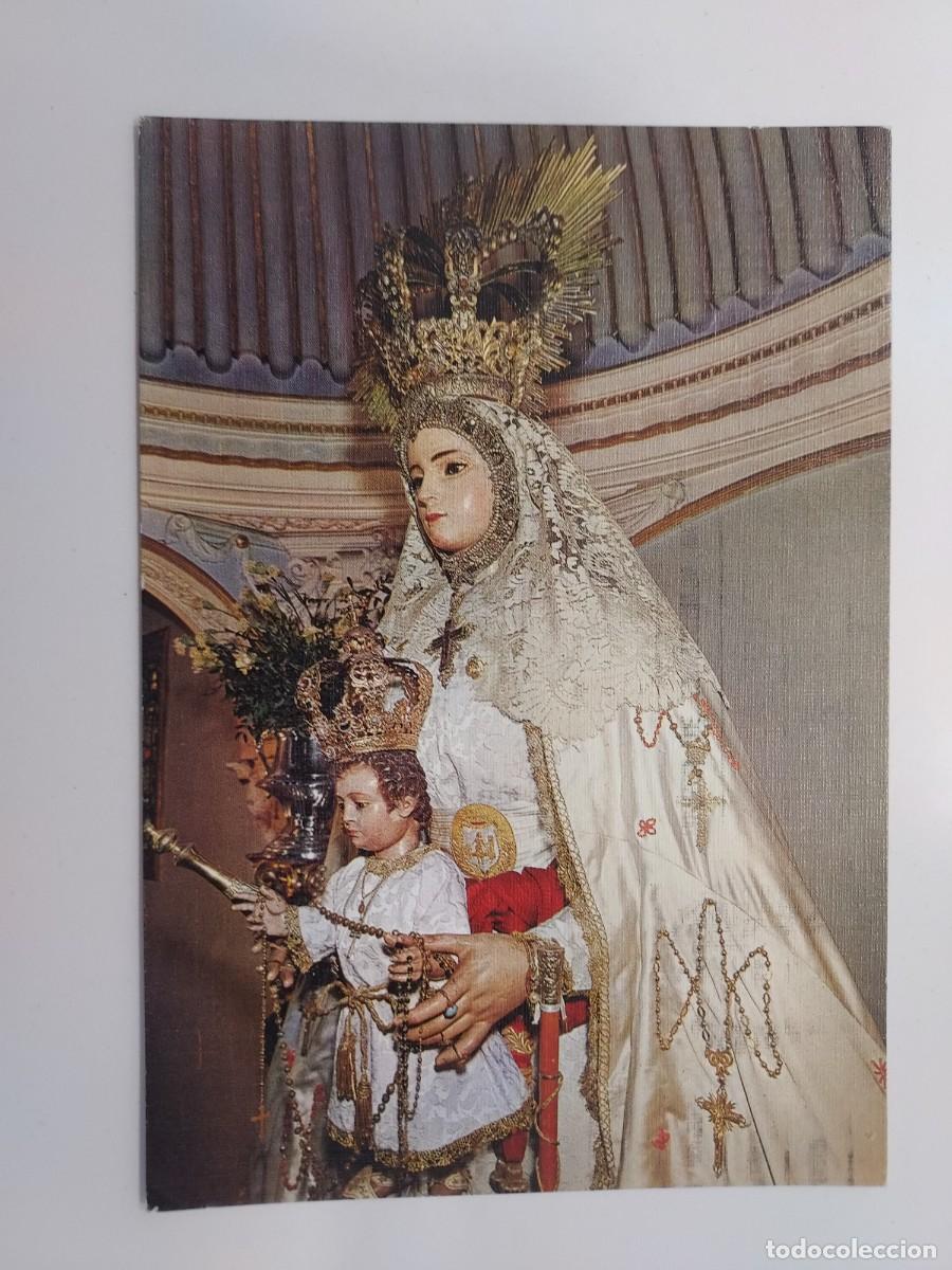 Cartoline: POSTAL CADIZ VIRGEN DEL ROSARIO CORONADA PATRONA. CONVENTO DOMINICOS. CIRCULADA. RELIGIOSA