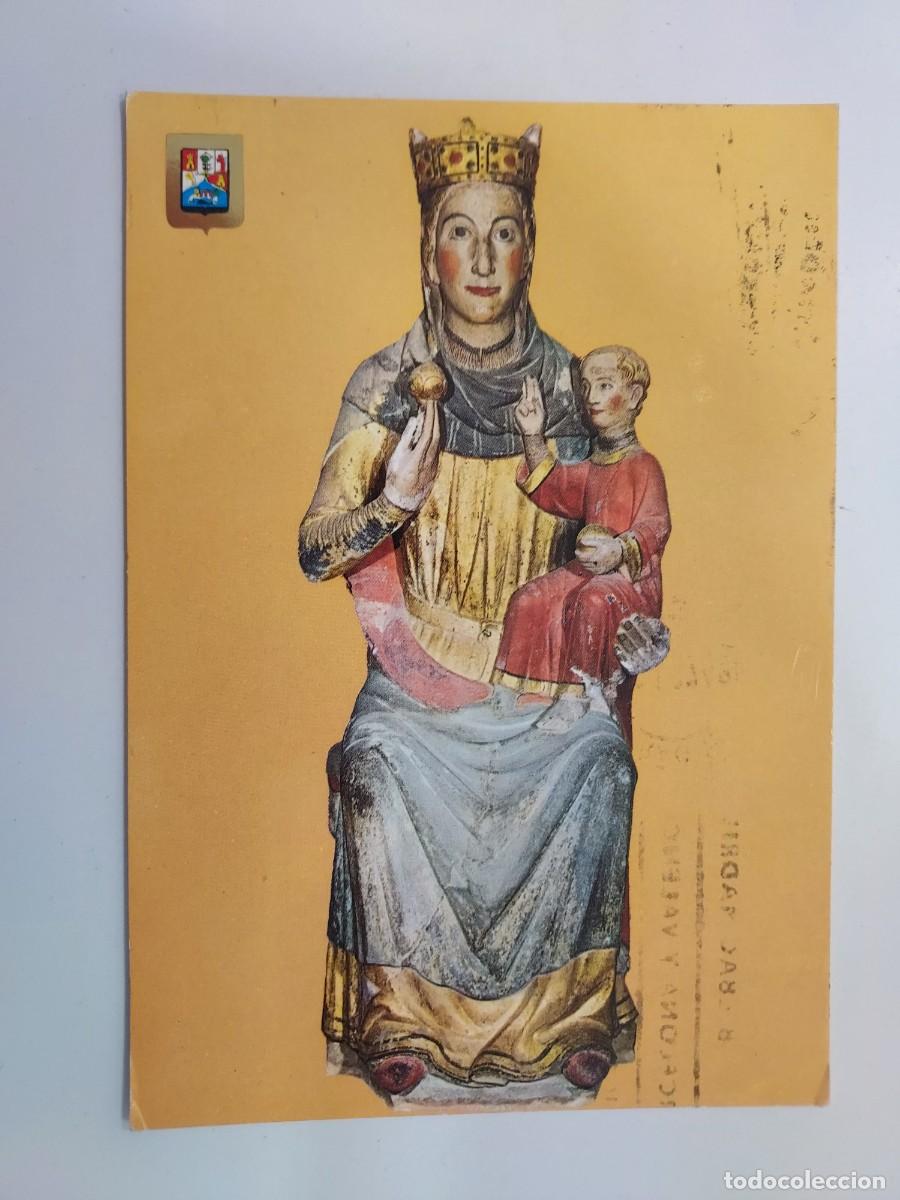 Postcards: POSTAL CASTRO URDIALES (SANTANDER) VIRGEN ROMANICA DEL SIGLO XIV. CIRCULADA. RELIGIOSA