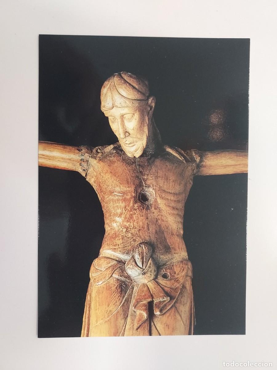 Postais: POSTAL JACA (HUESCA) MUSEO DIOCESANO CRISTO CRUCIFICADO SIGLO XIII. RELIGIOSA