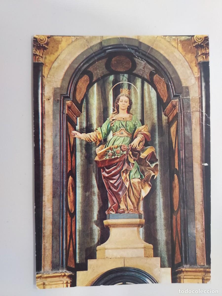 Postais: POSTAL ZARAGOZA VII CENTENARIO DEL NACIMIENTO DE SANTA ISABEL. SIN CIRCULAR. RELIGIOSA