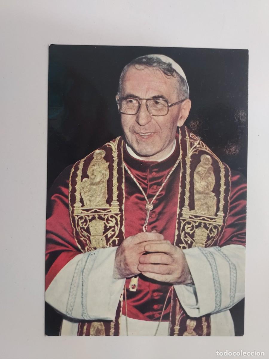 Postales: POSTAL PAPA JUAN PABLO I. SIN CIRCULAR
