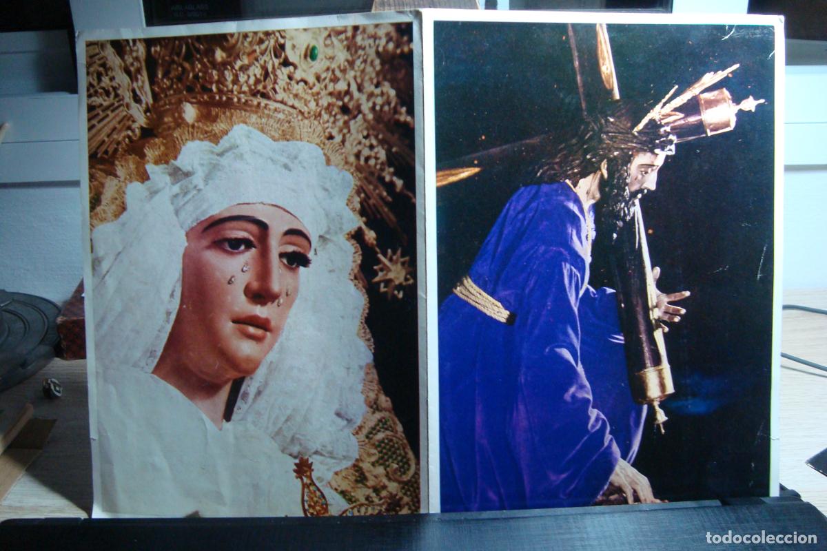 Postcards: PROGRAMA CULTOS VIRGEN ESPERANZA TRIANA CRISTO TRES CAIDAS. SEVILLA 1969. PEREZ SANCHEZ ESTUDILLO.