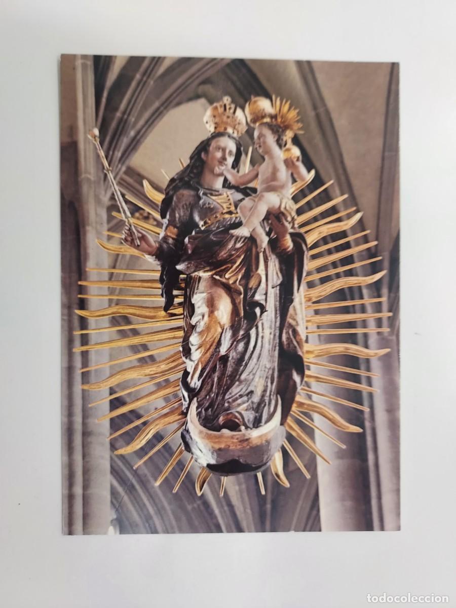 Postcards: POSTAL Virgen Mar&iacute;a con el Ni&ntilde;o Jes&uacute;s. DINKELSBUHL, ST. GEORGSKIRCHE. S/C. RELIGIOSA
