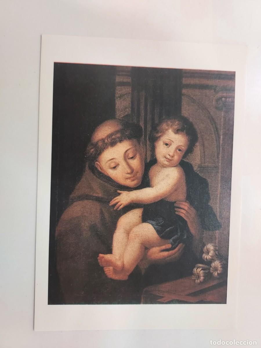 Postcards: POSTAL MUSEU ANTONIANO LISBOA. SANTO ANTONIO COM O MENINO JESUS. S/C. RELIGIOSA