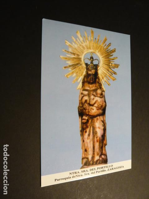 Postales: ZARAGOZA NUESTRA SE&Ntilde;ORA DEL PORTILLO POSTAL