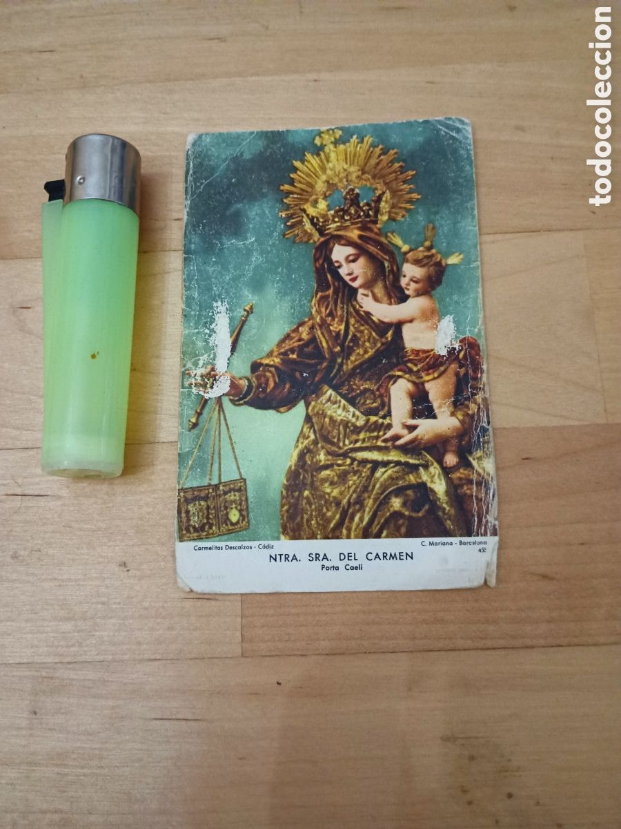 Postais: ESTAMPA RELIGIOSA - NTRA. SRA. DEL CARMEN
