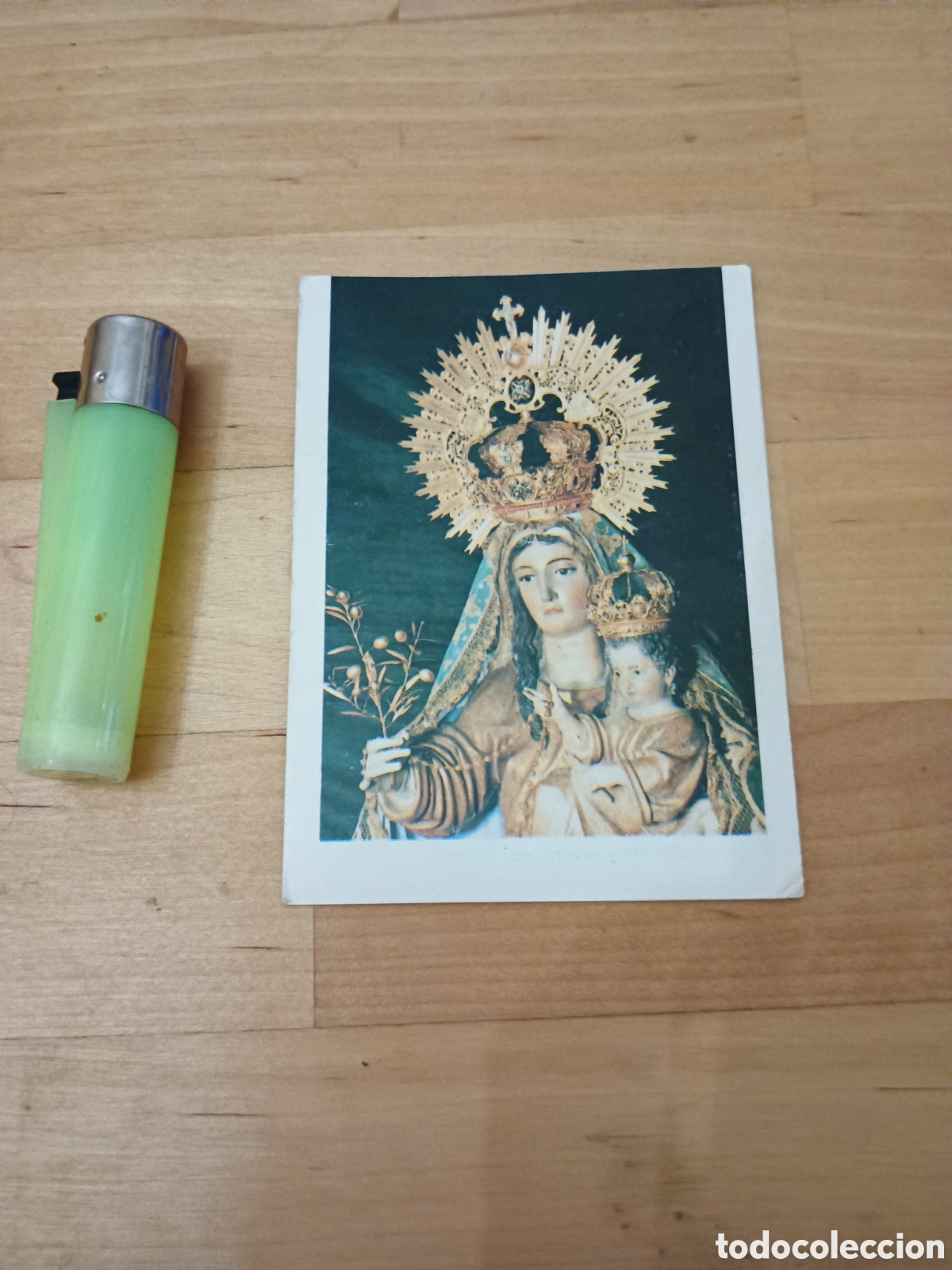Cartoline: ESTAMPA RELIGIOSA - TR&Iacute;PTICO VIRGEN DE LA OLIVA - PATRONA DE VEJER DE LA FRONTERA (C&Aacute;DIZ)