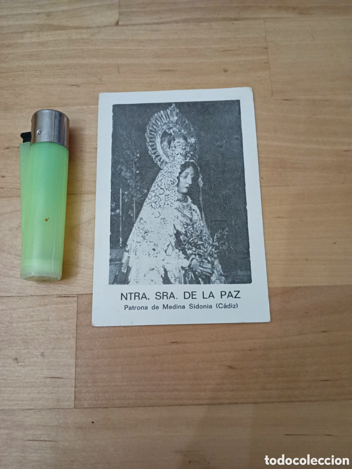 Postales: ESTAMPA RELIGIOSA - NTRA. SRA. DE LA PAZ - PATRONA DE MEDINA SIDONIA