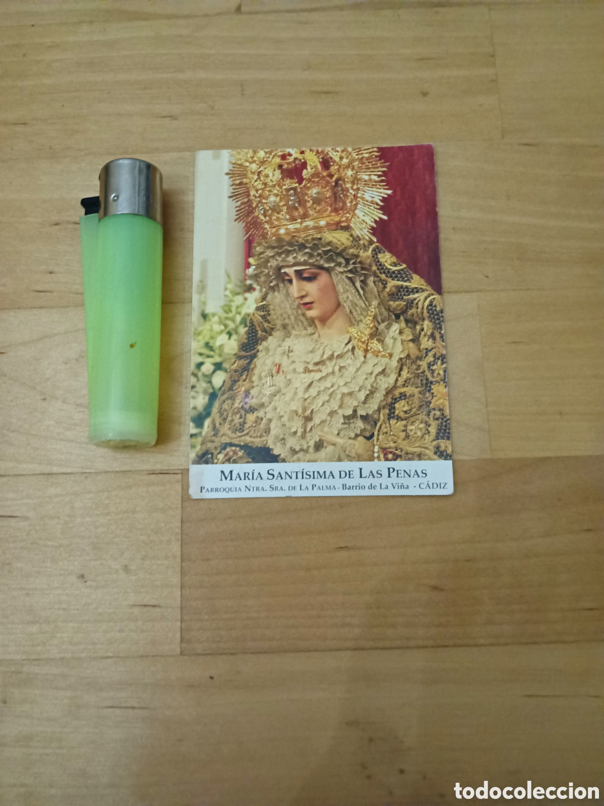 Postais: ESTAMPA RELIGIOSA - MAR&Iacute;A SANT&Iacute;SIMA DE LAS PENAS - C&Aacute;DIZ