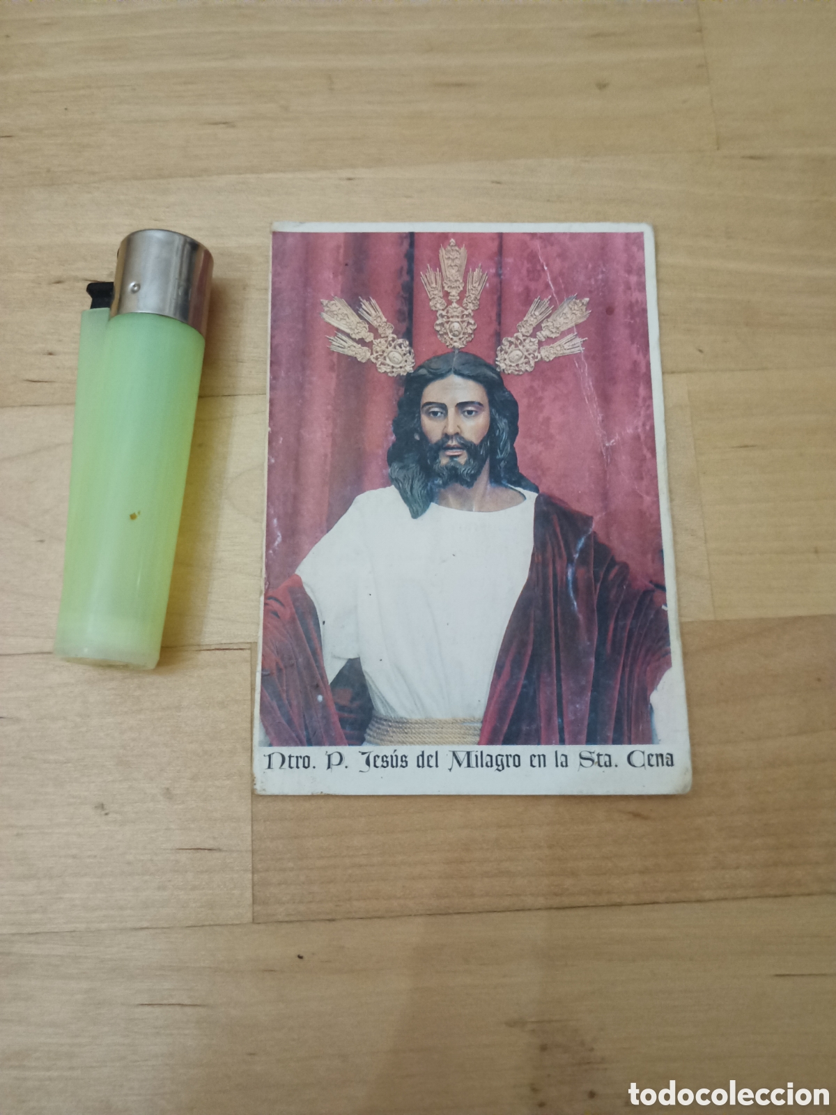 Postais: ESTAMPA RELIGOSA - NTRO. PADRE JES&Uacute;S DEL MILAGRO EN LA STA. CENA - C&Aacute;DIZ