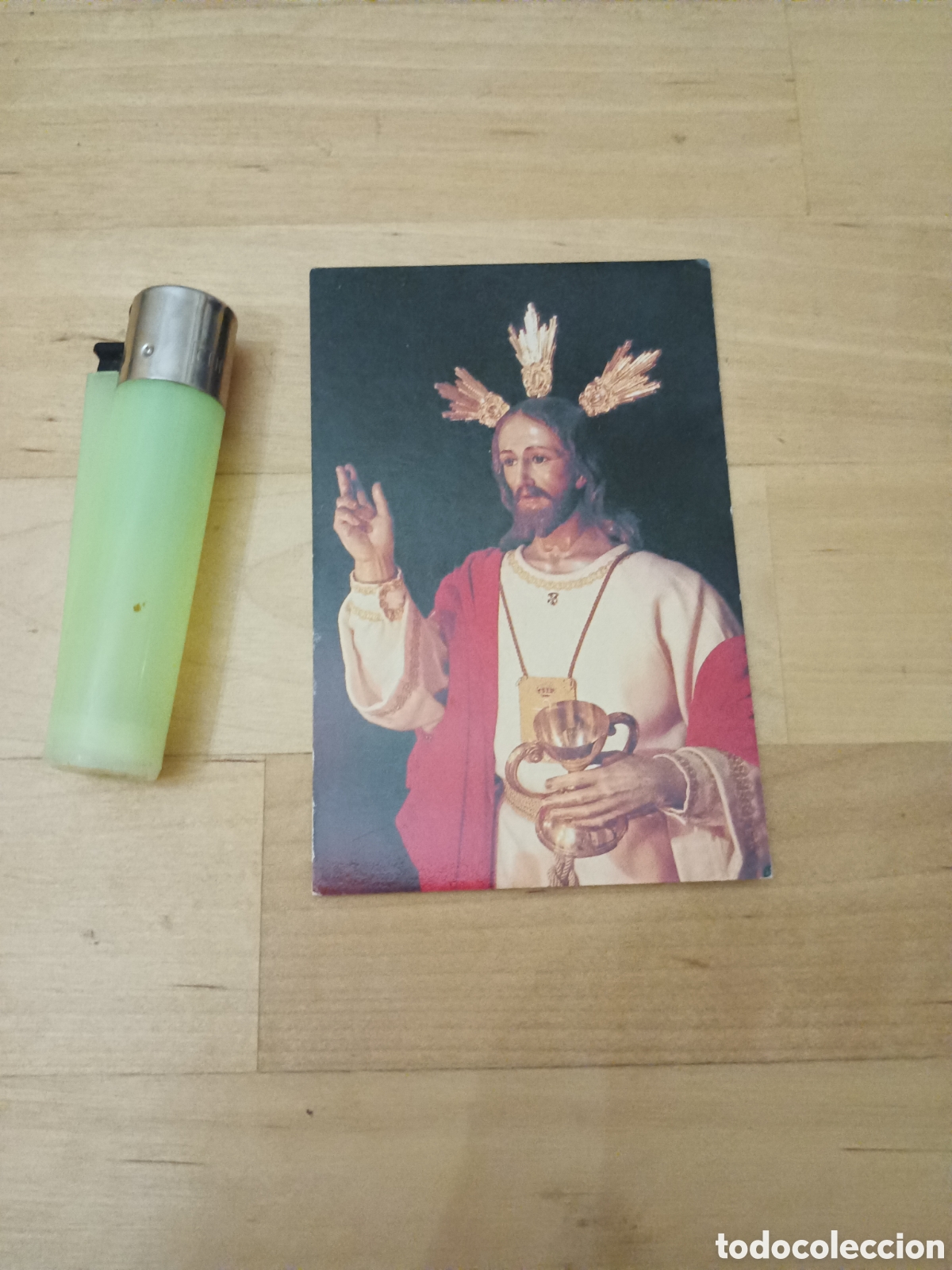 Postais: ESTAMPA RELIGOSA - NTRO. PADRE JESUS DEL MILAGRO EN LA STA. CENA - C&Aacute;DIZ