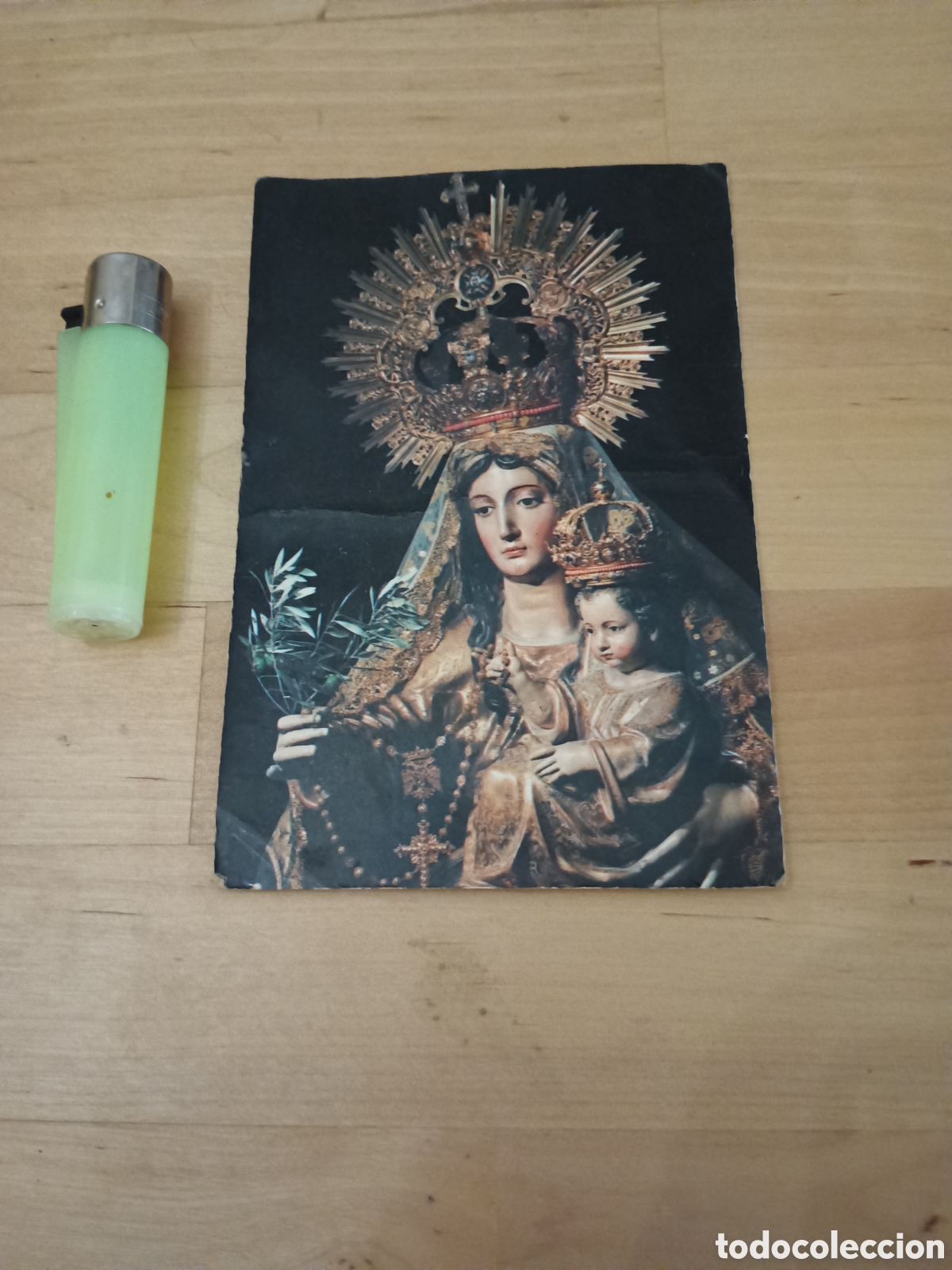 Postcards: ESTAMPA RELIGOSA - NUESTRA SE&Ntilde;ORA DE LA OLIVA - PATRONA DE VEJER DE LA FRONTERA (C&Aacute;DIZ?)