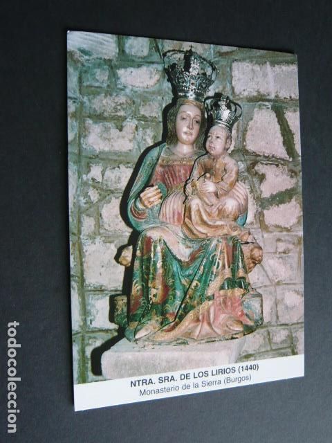 Postkarten: MONASTERIO DE LA SIERRA BURGOS NUESTRA SE&Ntilde;ORA DE LOS LIRIOS POSTAL